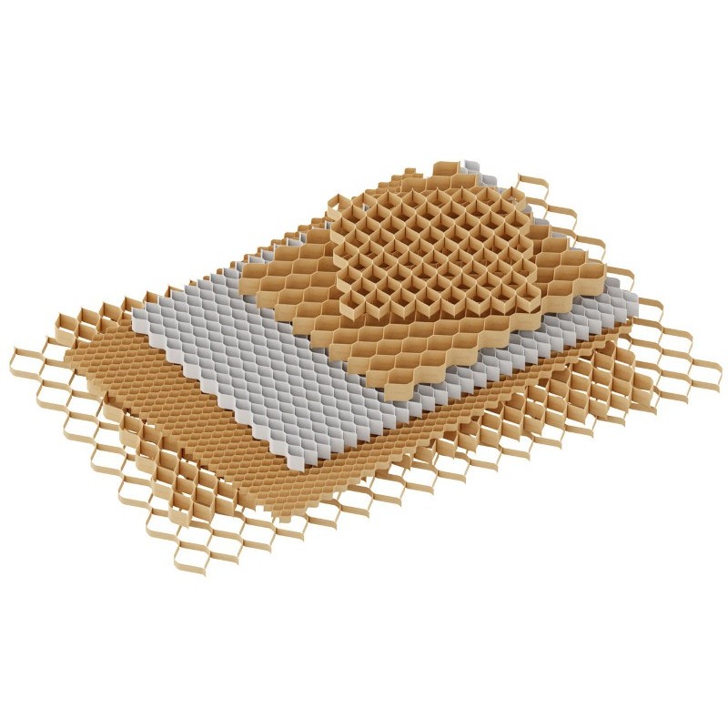 Hartie alveolara de tip fagure celula 8mm, grosime 12mm